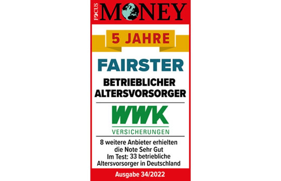 Focus Money - Fairster betrieblicher Altersvorsorger